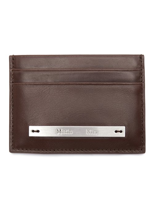 VINTAGE CARD WALLET IN BROWN