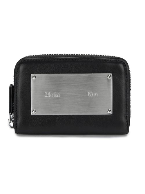 VINTAGE COMPACT WALLET IN BLACK