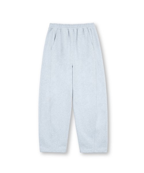 Baggy Sweat Pants, Light Grey