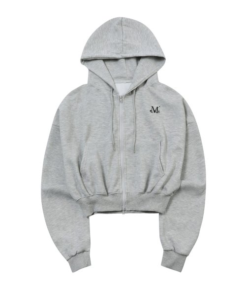 DENVER 2-WAY HOOD ZIP-UP (Black, Gray, White melange)