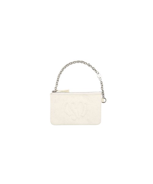 HEART POUCH [VINTAGE WHITE]