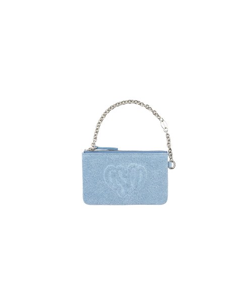 HEART POUCH [DENIM SKY]