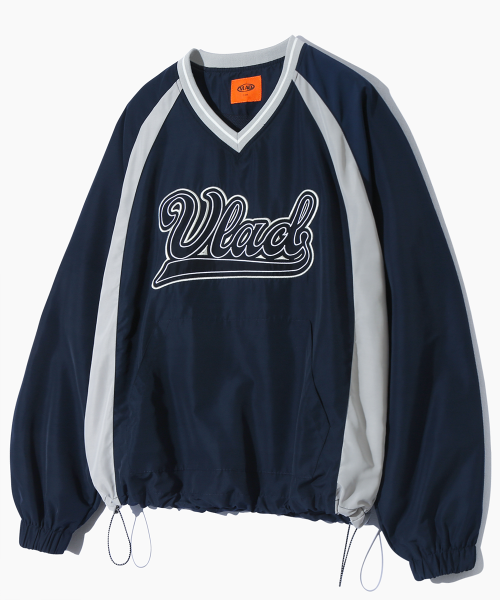 VLAD PANEL LOGO ARTWORK PULLOVER_NAVY