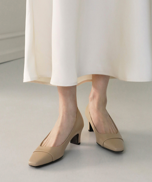 Clement Square Pumps Heel (5/7cm)