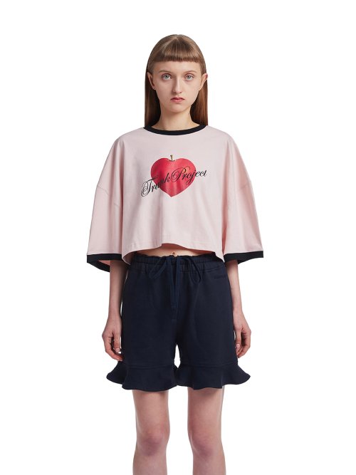 Ringer T-Shirt_Pink
