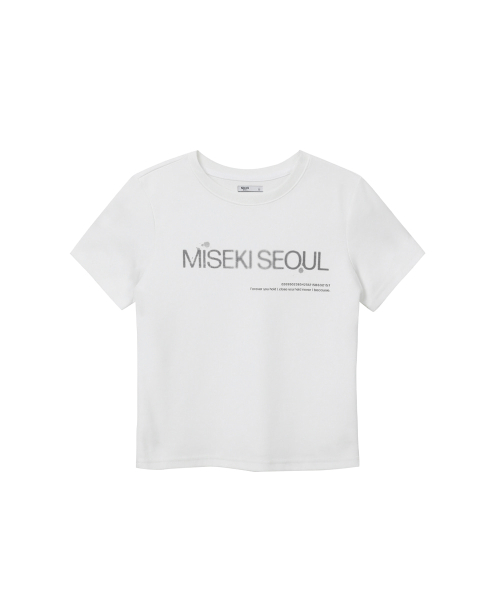 Logo short sleeves WHITE