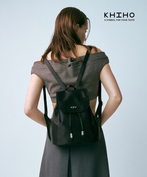SOFT SILKY BACK PACK / BLACK