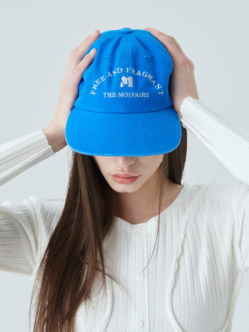 MOIFAIRE LOGO BALL CAP / BLUE