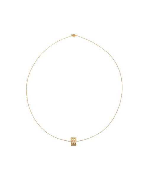 Mesh ring Necklace - Gold
