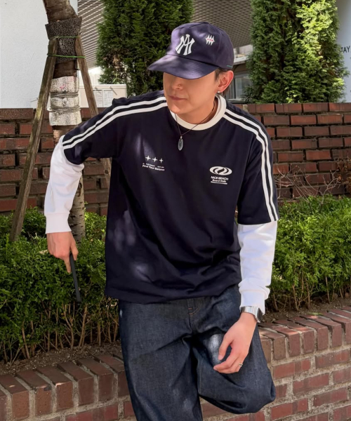 Football Jersey T-Shirts_Navy_