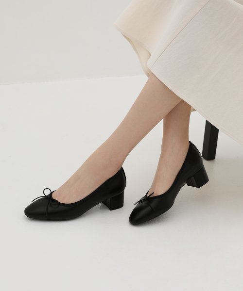 레티브 베이직 리본 펌프스힐 (4cm)