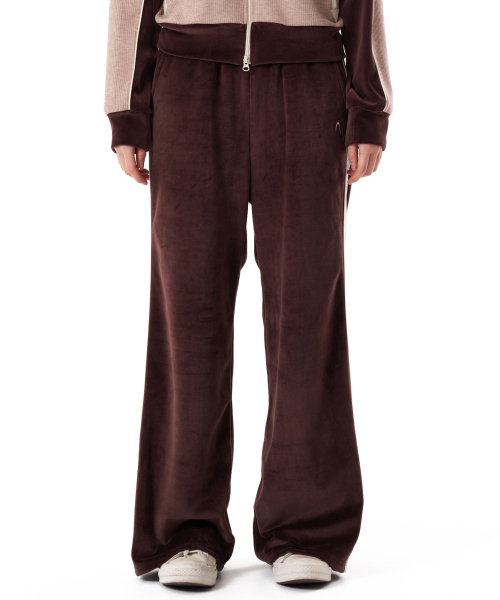 Western Piping Track Pants (Brown)