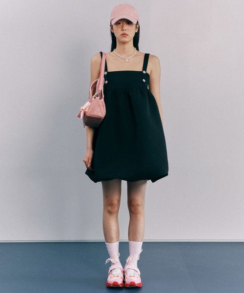 Quilt One-piece (Black)