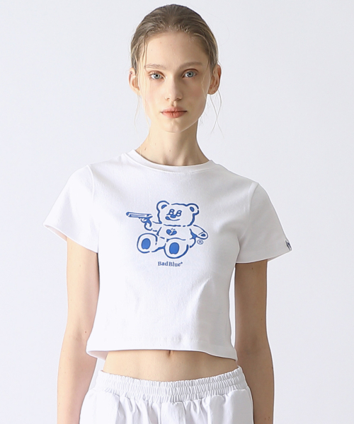 BadBear Slim Tee White