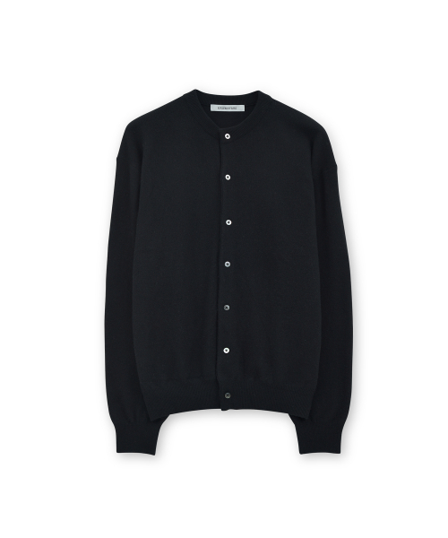 Round Cardigan, Black