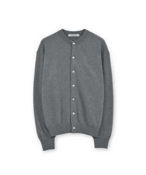 Round Cardigan, Grey