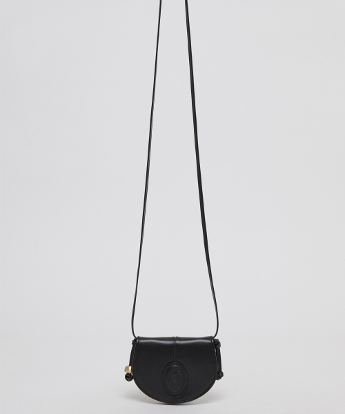 Oval chacha wallet(Deep sleep)_OVADX24003BLK