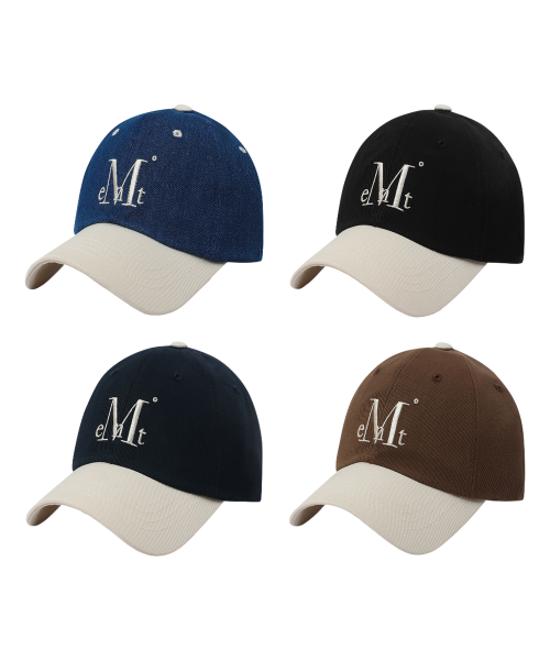 Signature two tone ball cap (4Color)