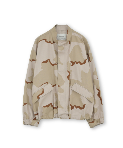 Essential Short Jacket, Desert Camo