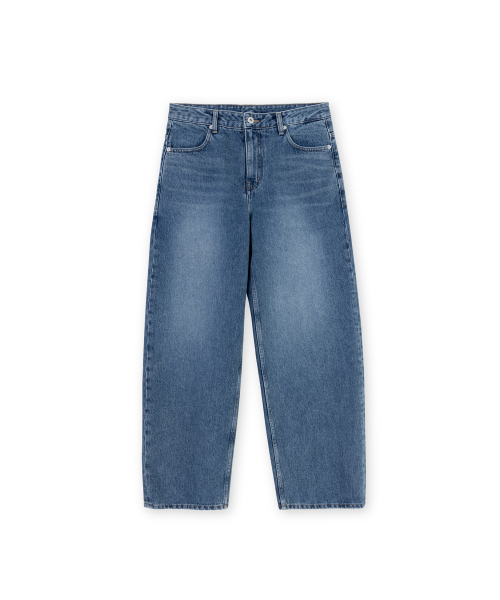 Wide Denim, Mid Blue