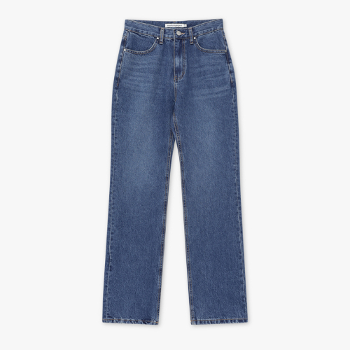 Moss Fit Denim Pants, INDIGO