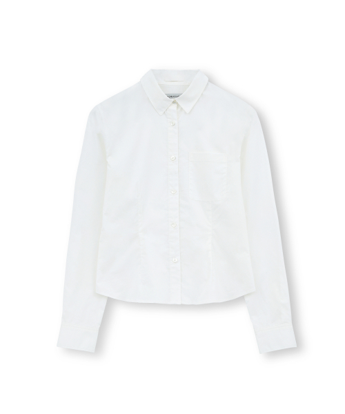W Line Shirt, White