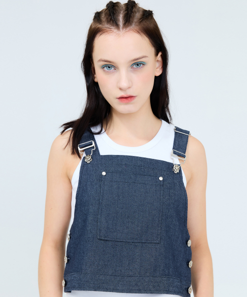 RT SUSPENDER TOP(BLUE)
