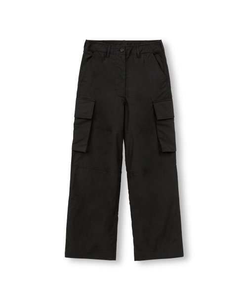 W Cargo Pants, Black