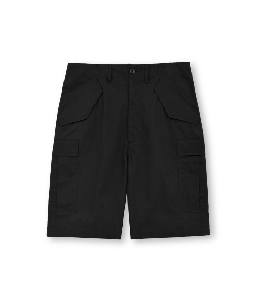 Military Field Shorts, Black