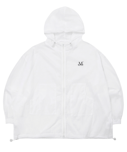 LENUA SEE-THROUGH TWO WAY WINDBREAKER UNISEX (2Color)