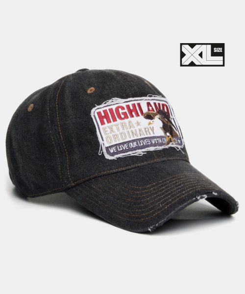 XL HIGH EA DENIM CAP BLACK