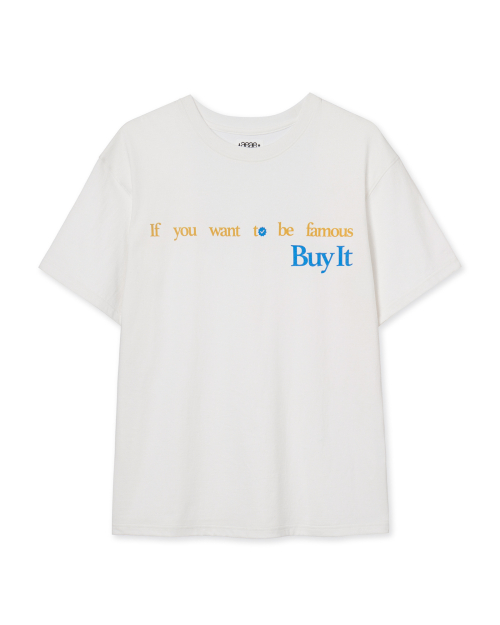 aeae X PEAK BOY BUY IT T-SHIRTS [WHITE]