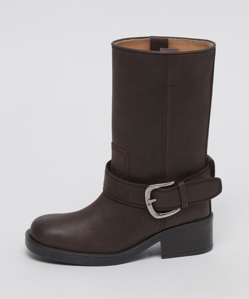 Buckle boots(Vintage mocha)_OK3BX25003BRW