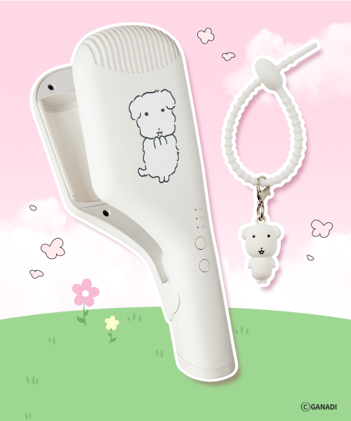 Compact 38mm Wave Hair Iron GANADI Edition