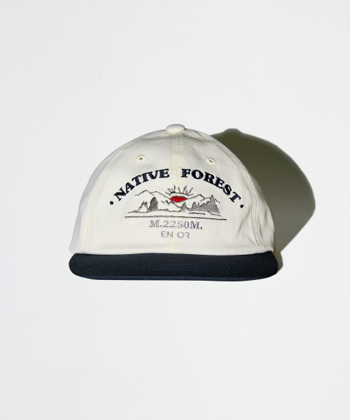 NATIVE FOREST ENOR BALL CAP - CONTRAST IVORY