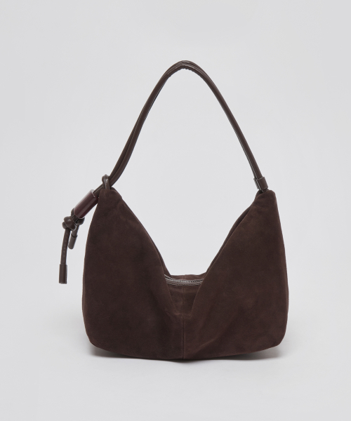 Ridge shoulder bag(Suede brown)_OVBAX25004SDB