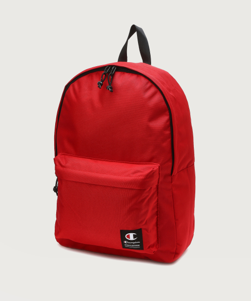 로고 패치 백팩 Normal Red