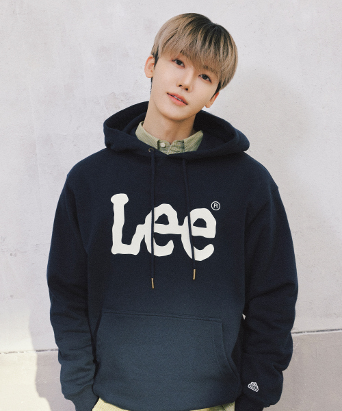 Big Twitch Logo Hooded T-shirt Navy
