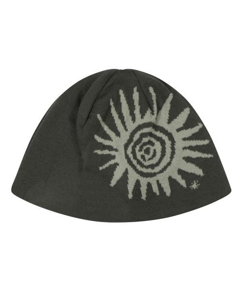 Sun Jacquard Beanie (Khaki)