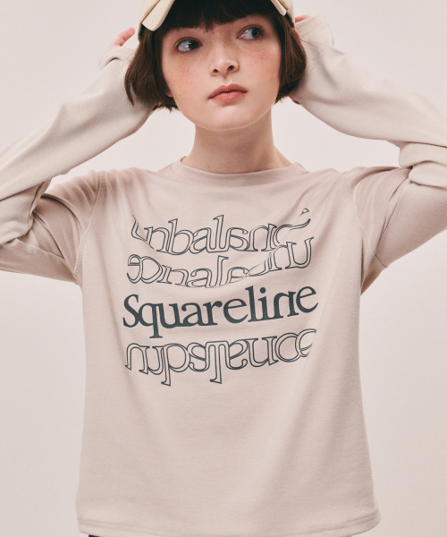 Unbalance Long Sleeves_Beige