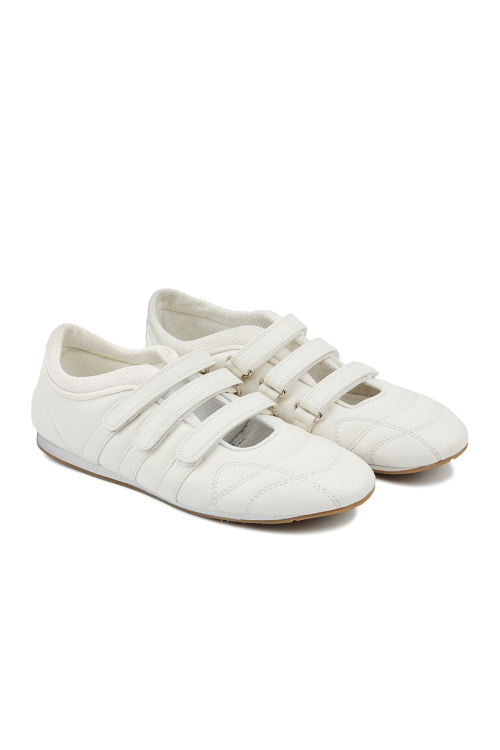 MOZZI SHOES IN IVORY