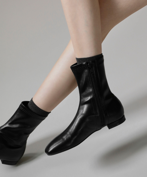 Taisha Socks Ankle Boots (1.5cm)