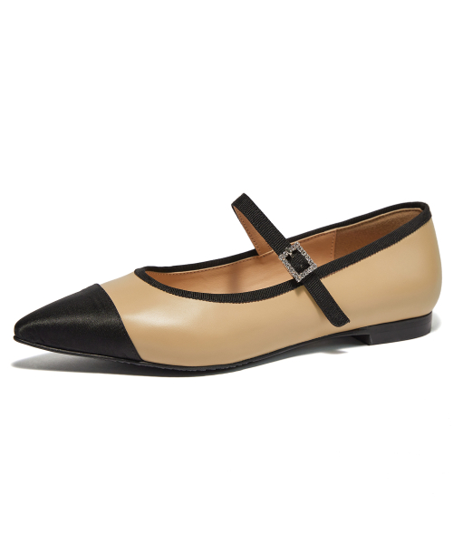 Two-tone Maryjane [Skin Beige]