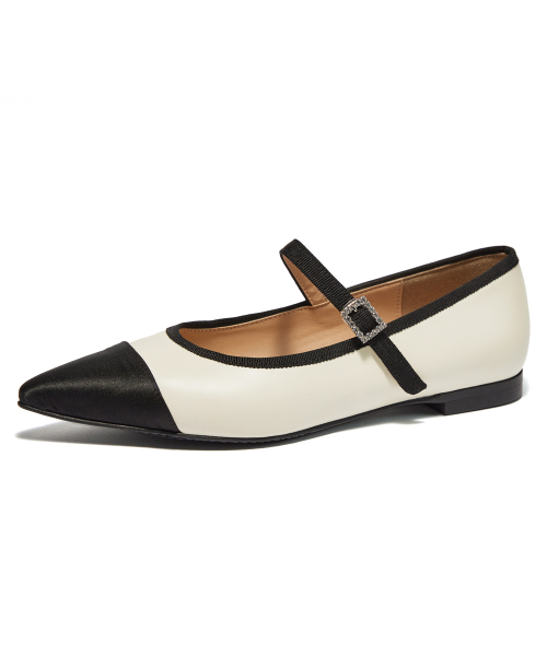 Two-tone Maryjane [Cream]