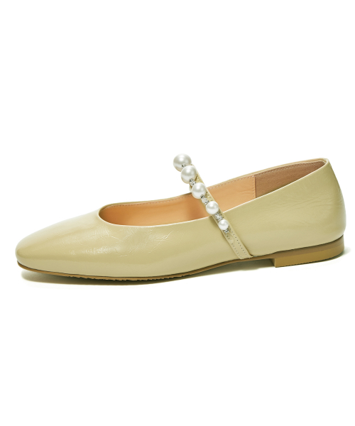 My Pearl Flat Shoes [Butter]