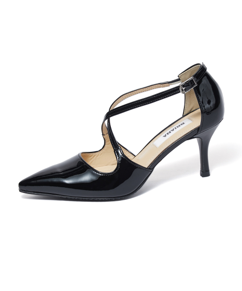 Audrey X-Stiletto [Black Patent]