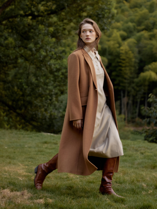 BRUNI premium cash wool handmade coat