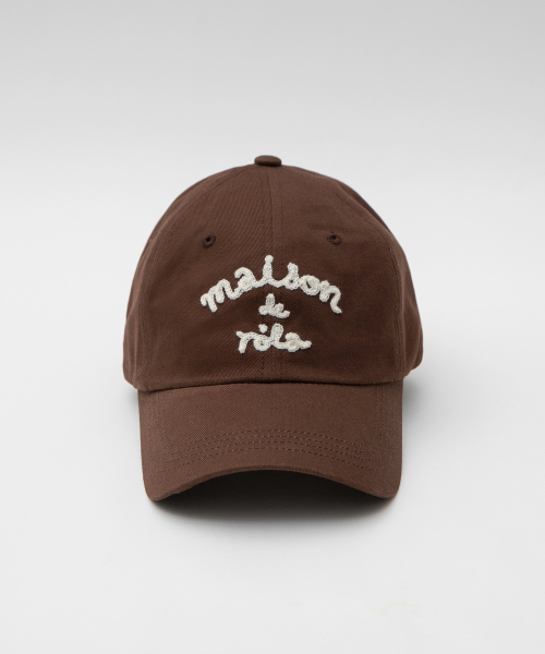 MAISON DE ROLA BALL CAP BROWN