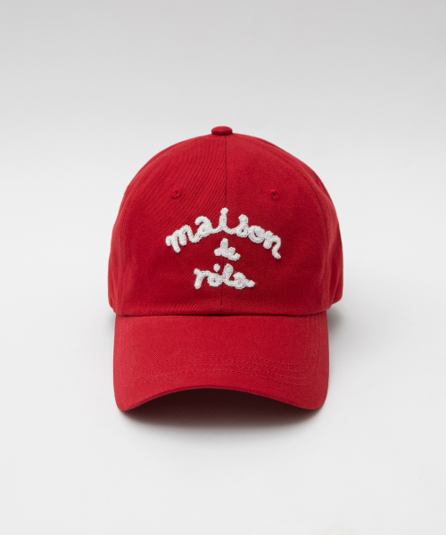 MAISON DE ROLA BALL CAP RED