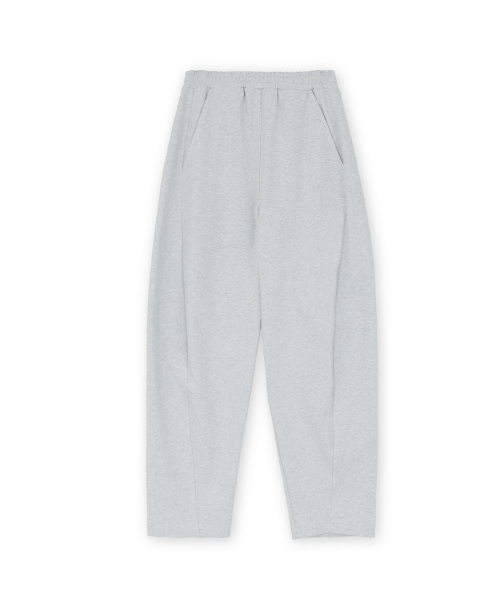 W Baggy Sweat Pants, Light Grey